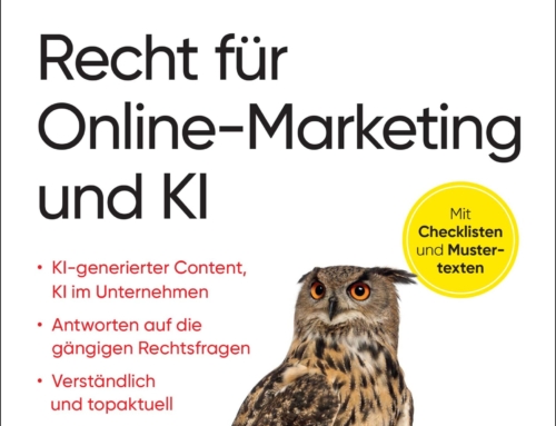 Recht für Online-Marketing und KI